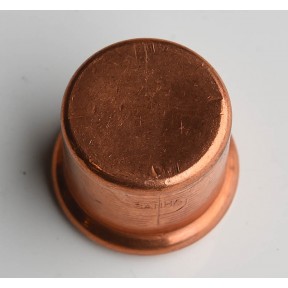 Copper press-fit end cap